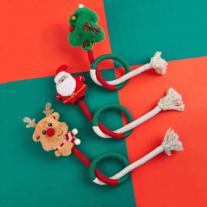 Christmas Cat Toy Cartoon Elk Santa Claus Styling