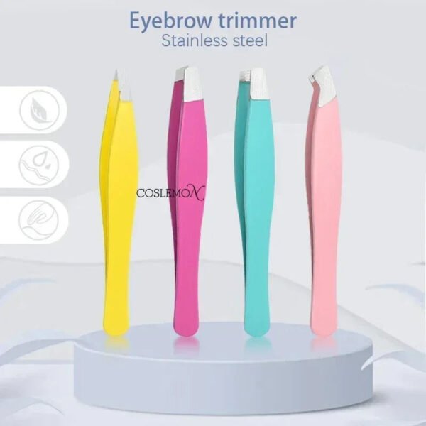 Stainless Steel Eyebrow Tweezers
