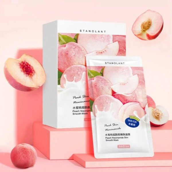 30 Pcs Facial Peach Niacinamide Sleep Mask