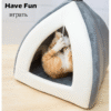 Small Dogs Pet Product Luxury Rabbit Cat Basket House