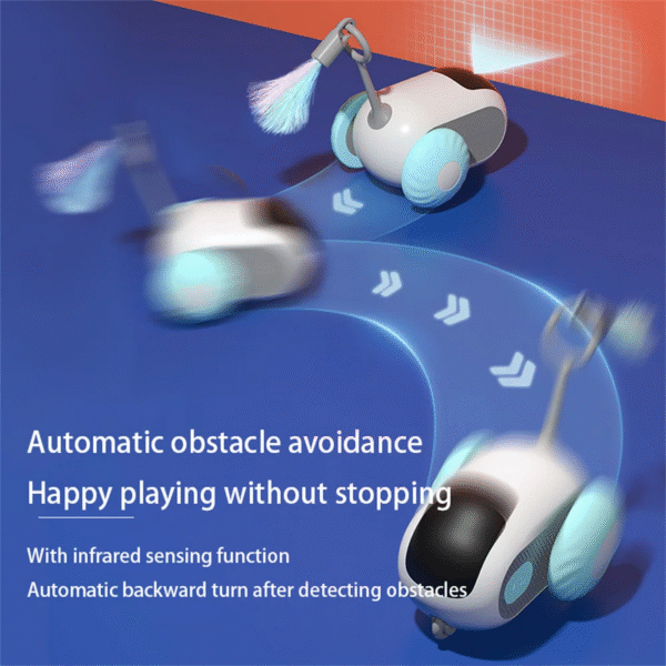 Smart Sports Self-moving Balance Interactive Car Cat Toys