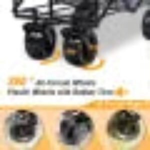 Collapsible Heavy Duty Beach Wagon