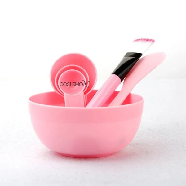 6-Piece Plastic Facial Mask Bowl Set